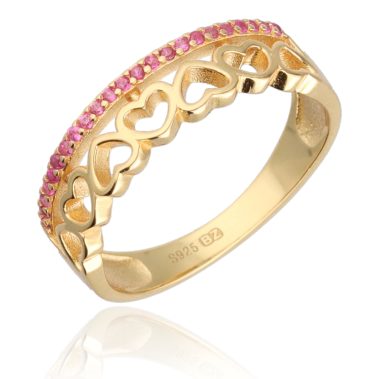 Silberringe, Silberschmuck, Ringe in mehreren Größen, 925er Sterlingsilber, Vergoldete Ringe, Klassische Ringe, Eheringe, Farbige Zirkonia-Ringe, Mehrere Schmuckdesigns, Moderinge